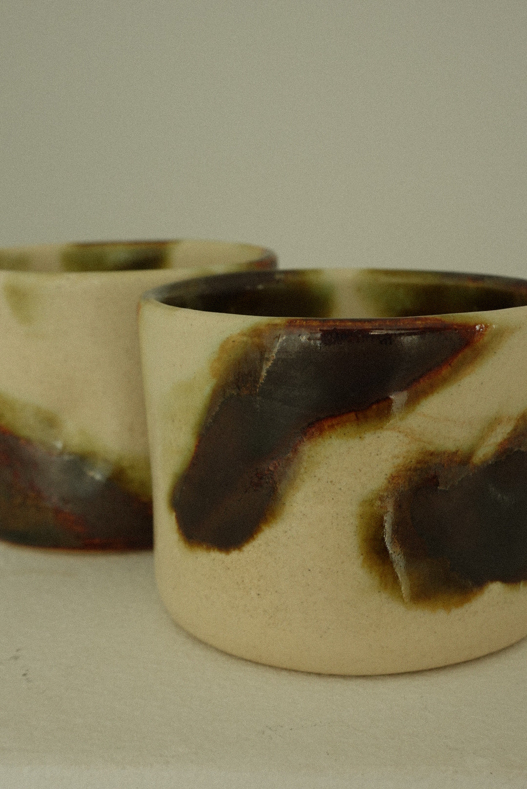 The Wonky Cup in Earthone - Set of 2 (PRE-ORDER ONLY)