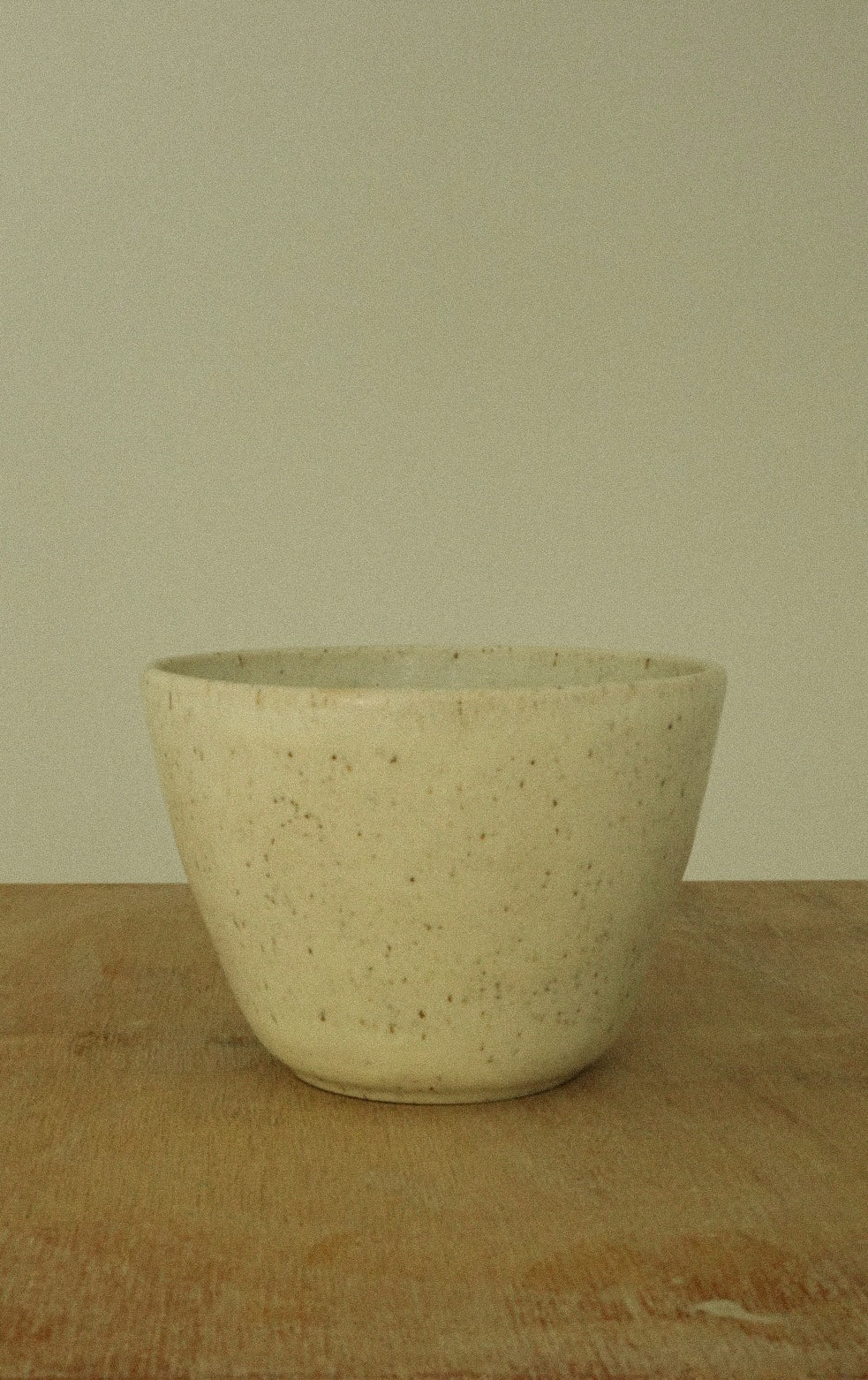 The Bowl Cup in Snow (PRE-ORDER)