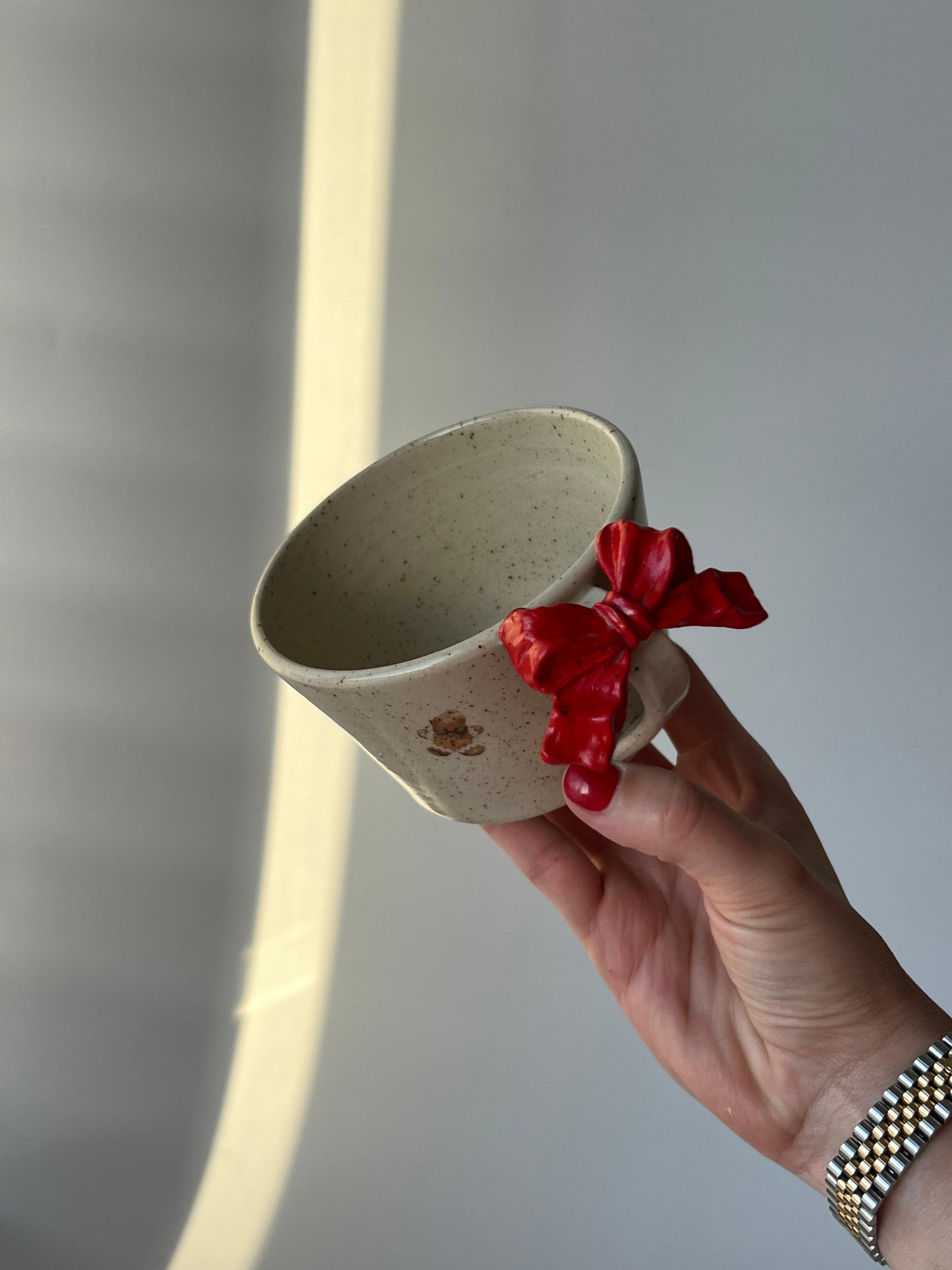 VINTAGE GINGERBREAD MEN MUG - STANDARD (PRE-MADE)