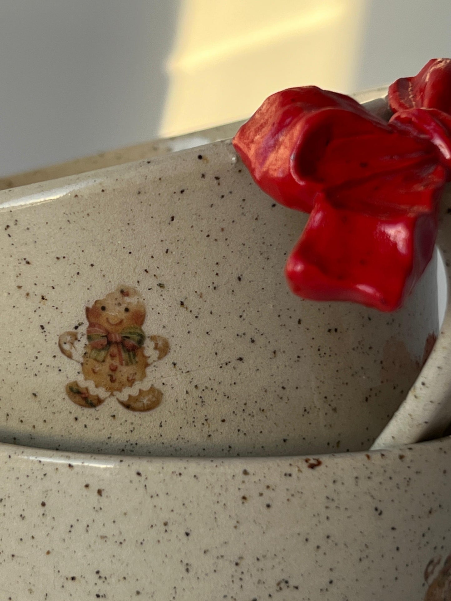 VINTAGE GINGERBREAD MEN MUG - STANDARD (PRE-MADE)