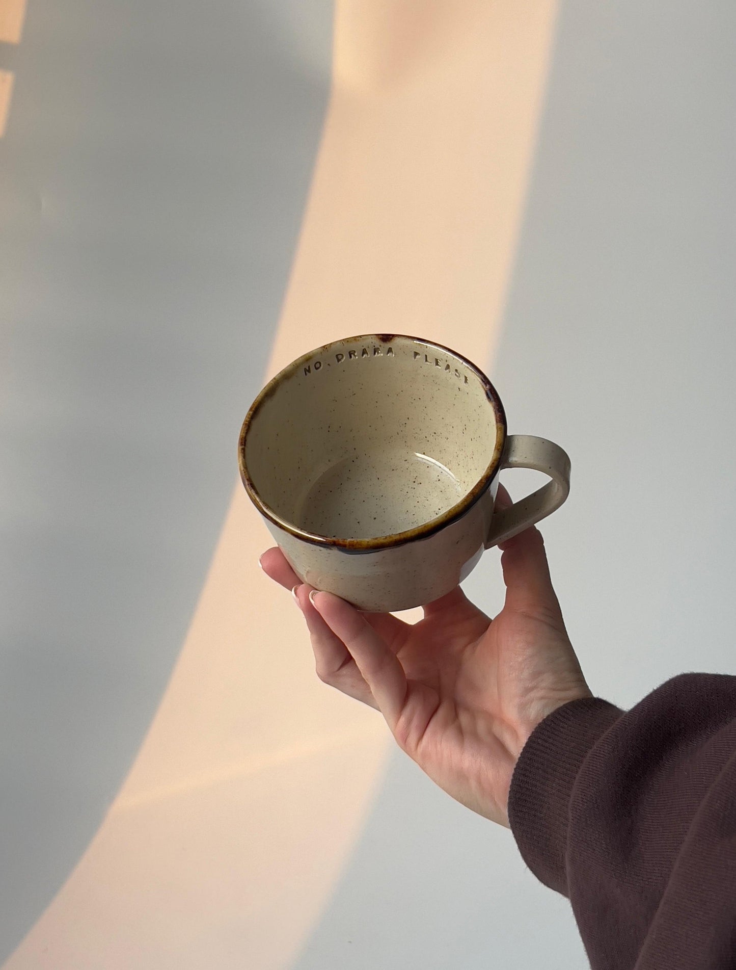No Drama Please Mug