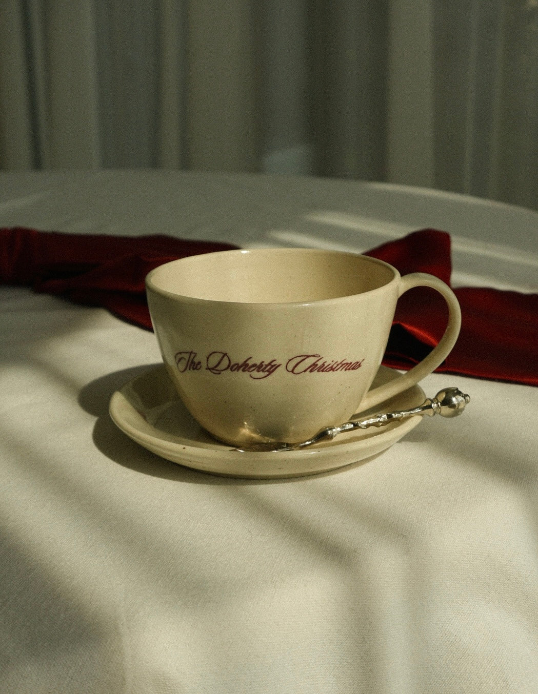 The Christmas Heirloom Mug + Saucer (Pre-Order)