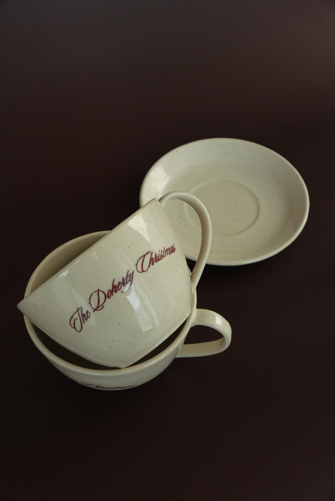 The Christmas Heirloom Mug + Saucer (Pre-Order)
