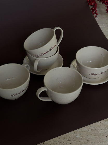 The Christmas Heirloom Mug + Saucer (Pre-Order)