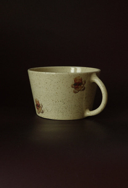 Vintage Gingerbread Man Mug - Speckled
