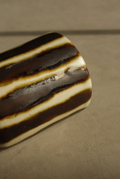 The Tumbler in Striped Earthtone
