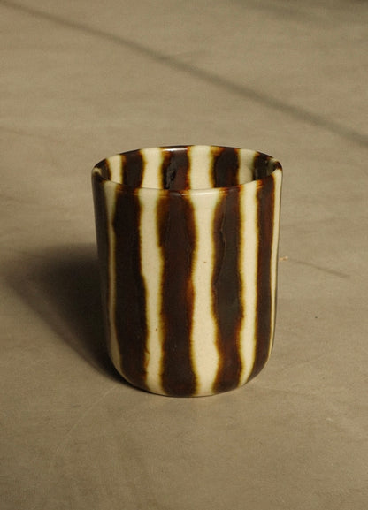 The Tumbler in Striped Earthtone