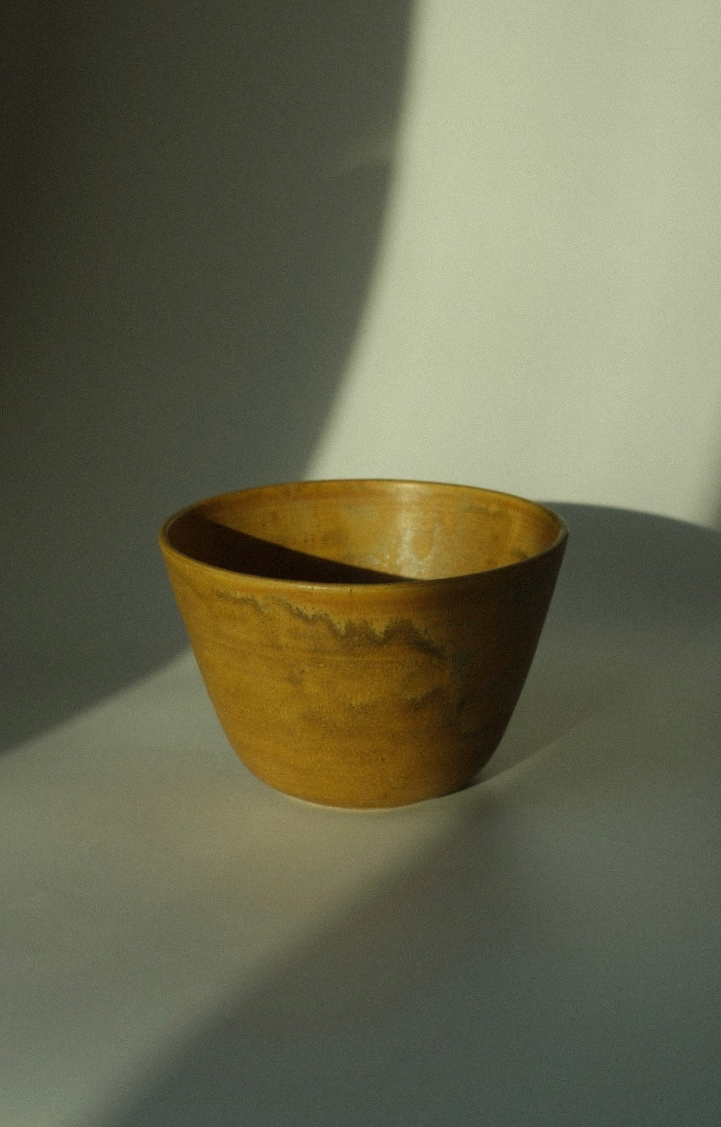 The Bowl Cup in Amber