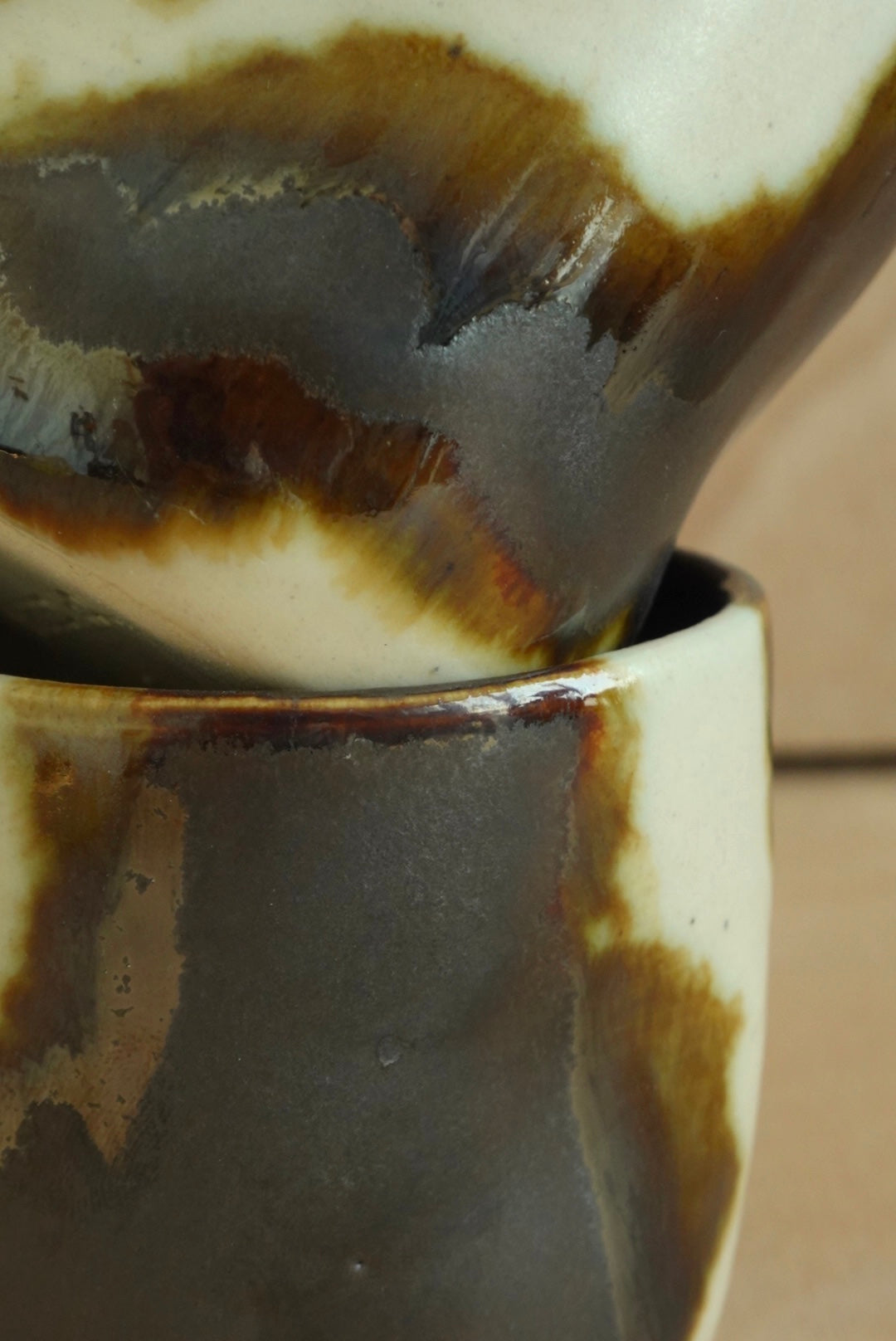 The Wonky Espresso Cup in Earthtone