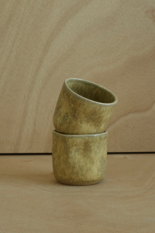The Wonky Espresso Cup in Sandwash