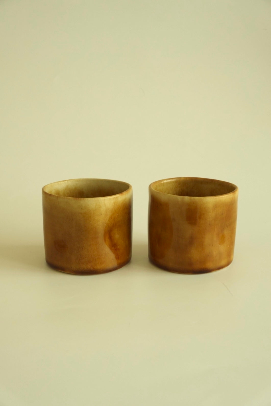 The Large Wonky Cup in Honey