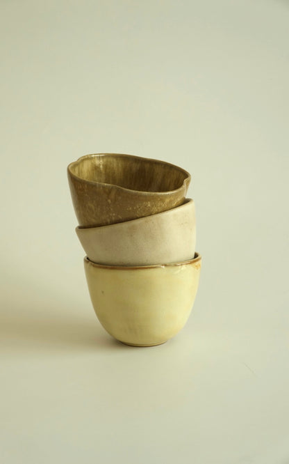 The Petal Bowl Cup in Sandwash