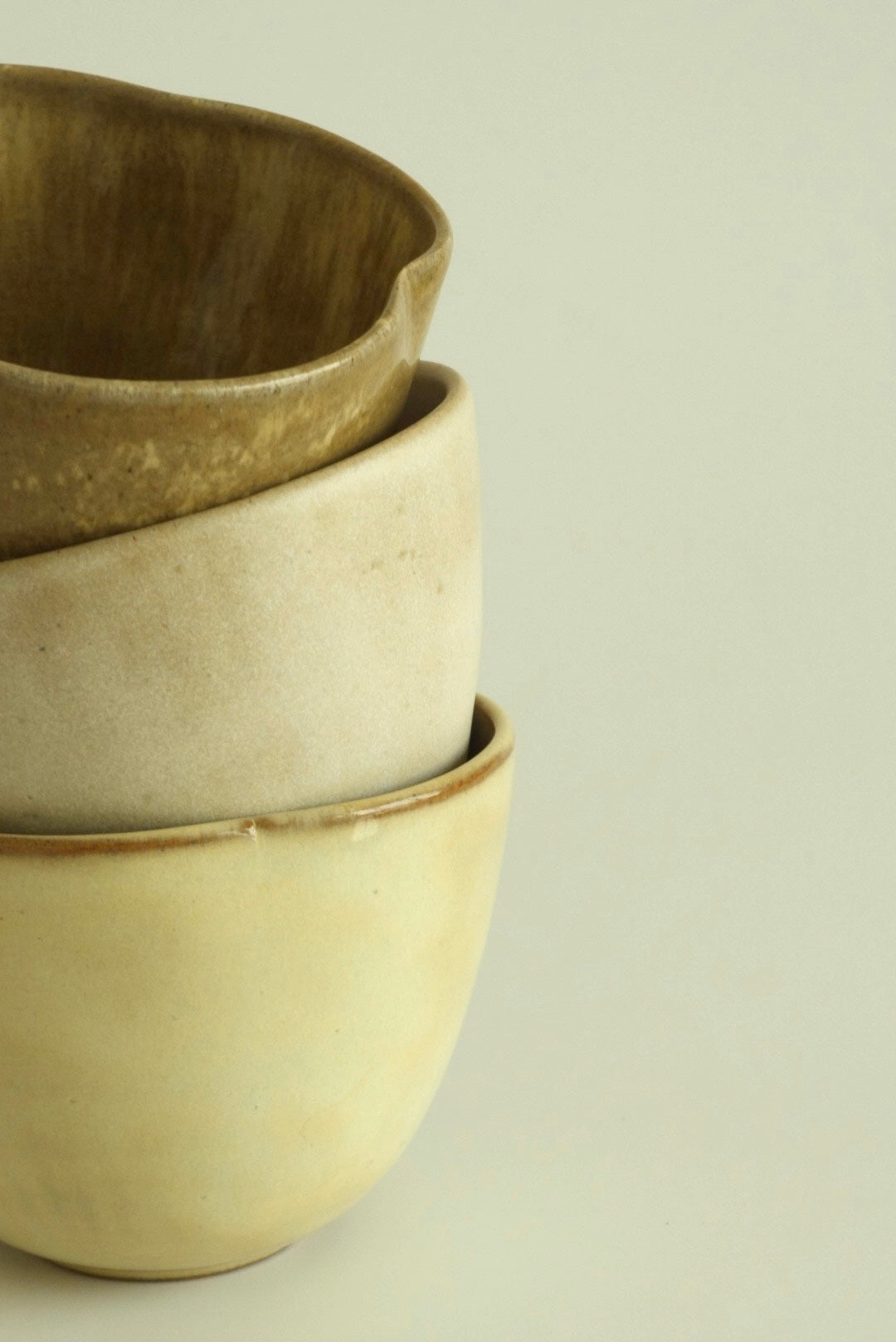The Bowl Cup in Milkstone
