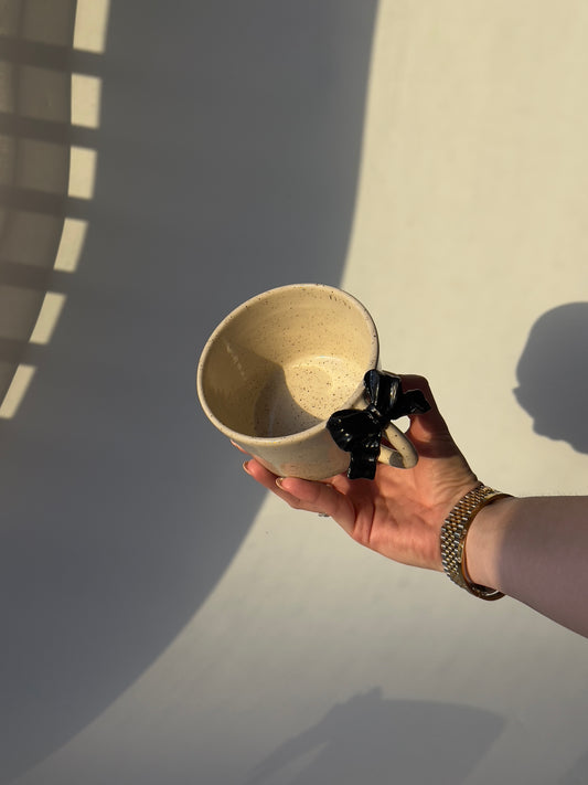 Black Bow Mug