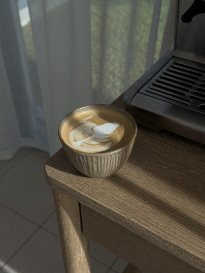 The Carved Bowl Cup in Marl