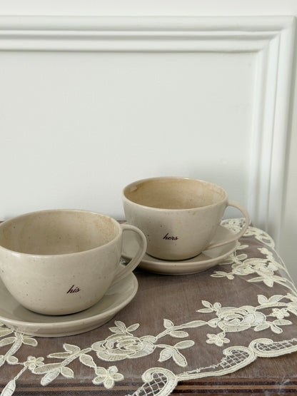 The Heirloom Mug - His & Hers