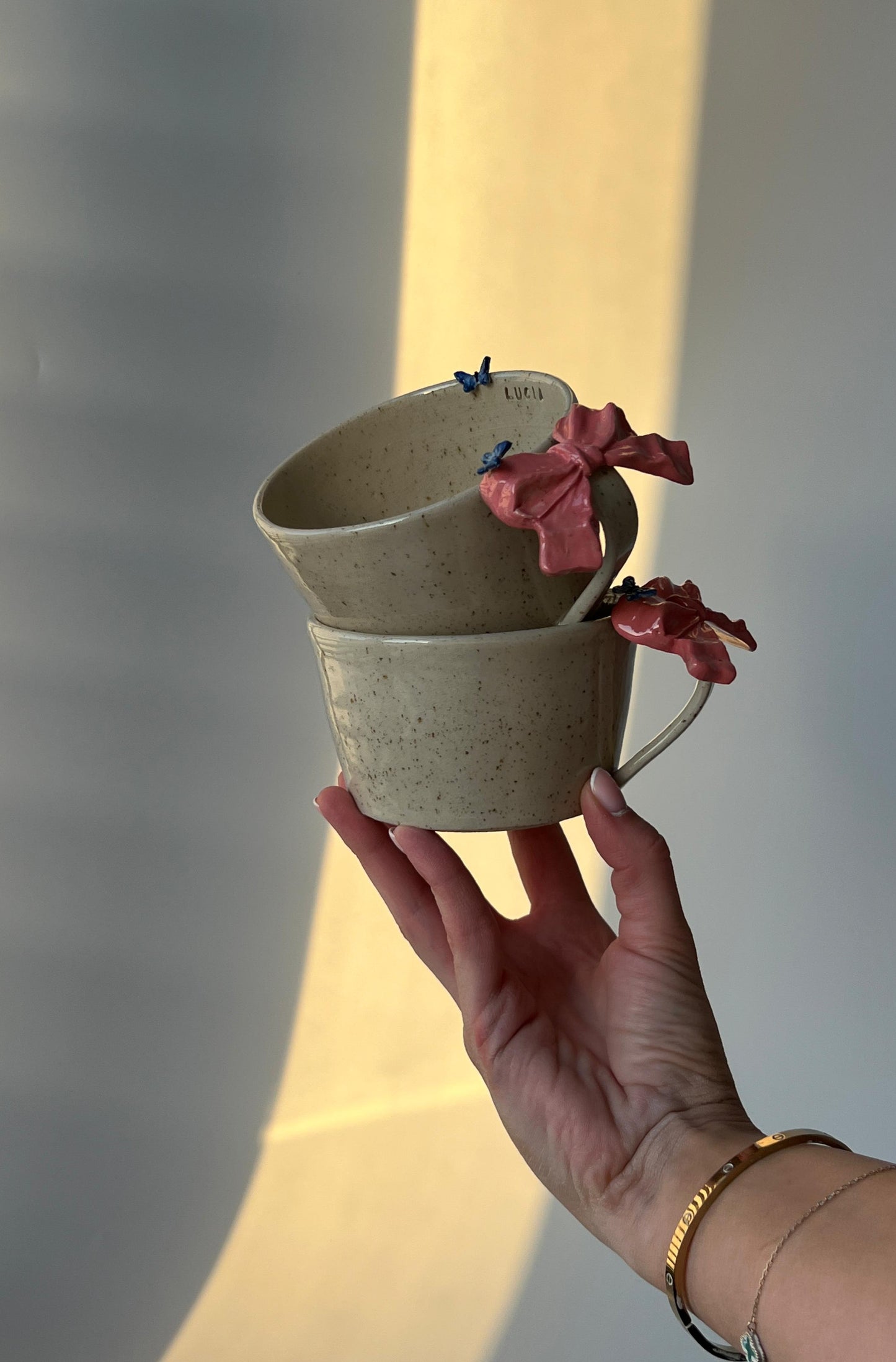 CUSTOM BUTTERFLY MUG